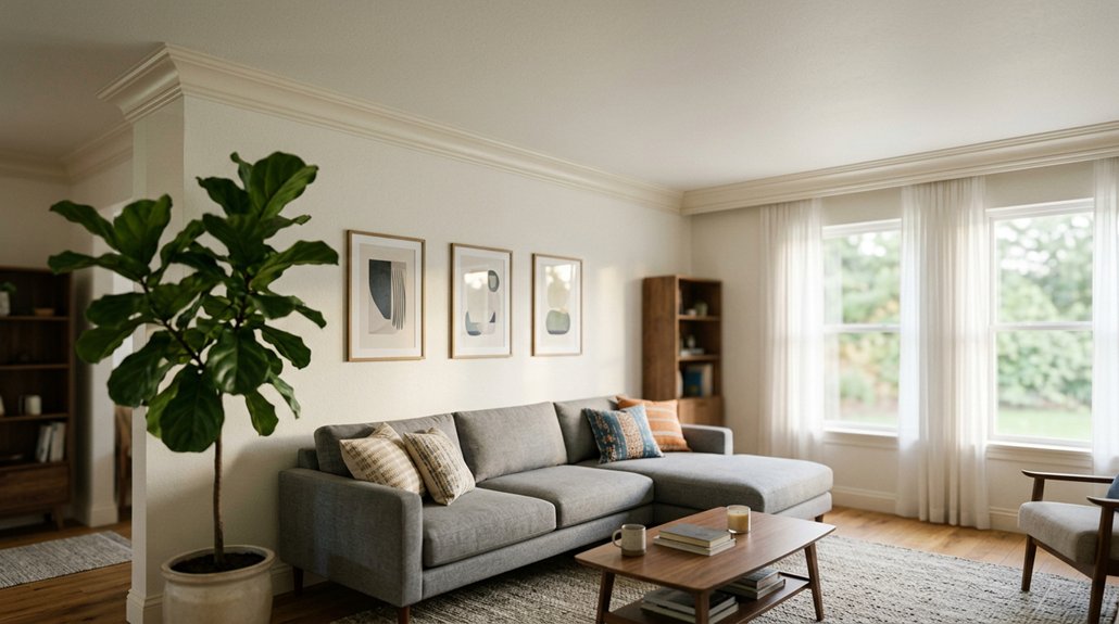 best crown molding for low ceilings