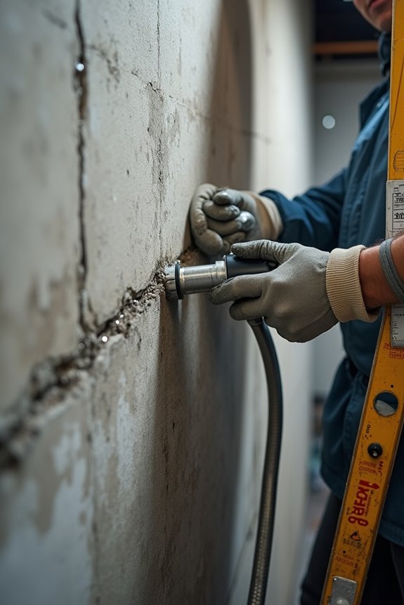 How Much Does Basement Waterproofing Cost in 2026? 4 crack injection cost factors