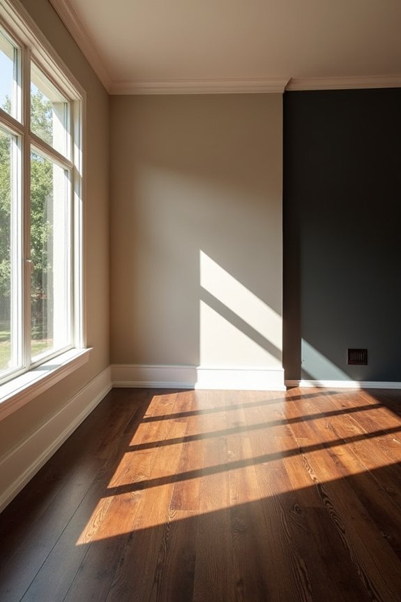How to Match Wall Colors With Wood Flooring 5 crisp whites brighten dark floors
