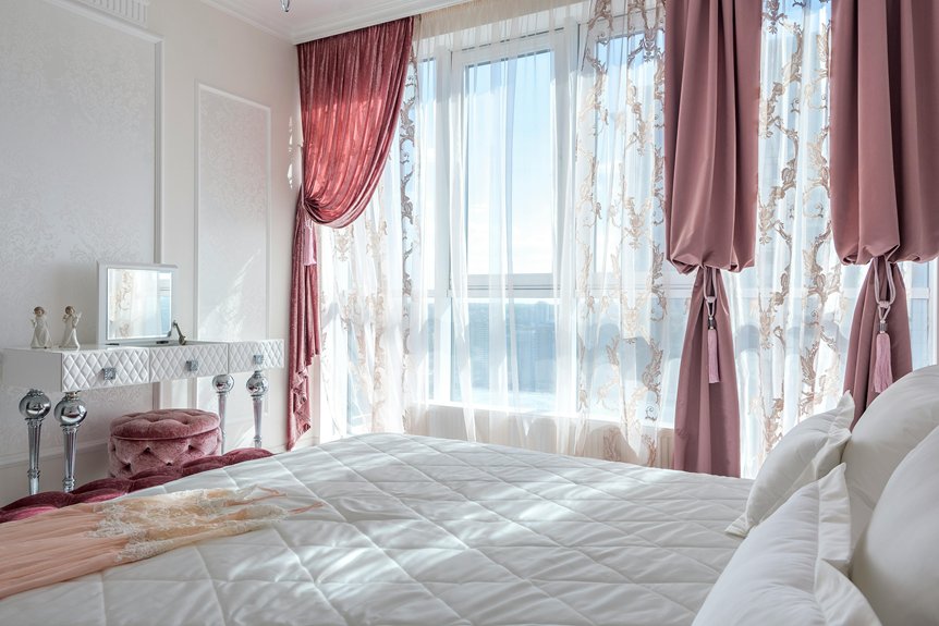 curtains width relative to window