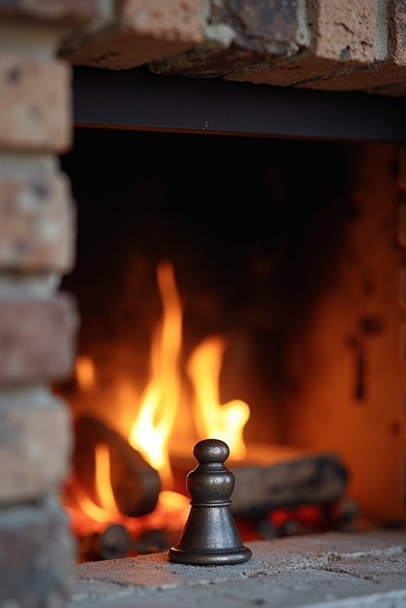 Opening Your Fireplace Flue - 3 Simple Steps 1 four damper types explained here