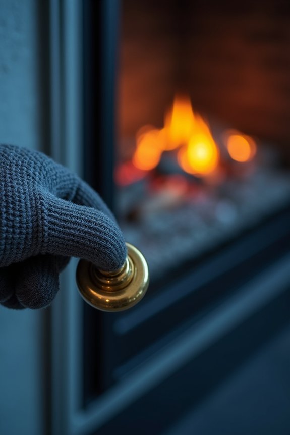 gas fireplace ignition safety steps