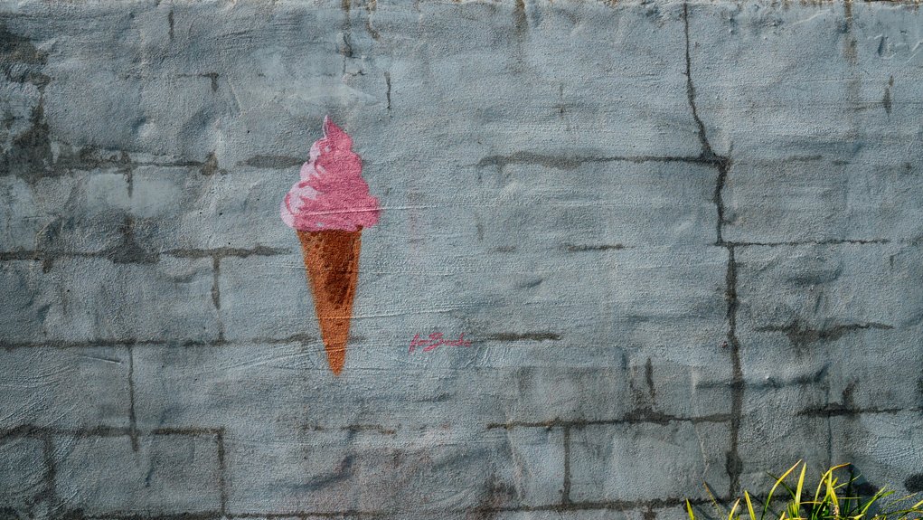 hang paintings on concrete walls three steps