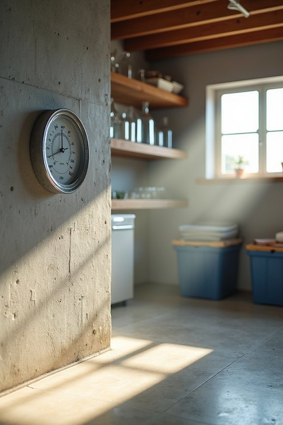 ideal basement humidity 30 50 20 25 in cold climates