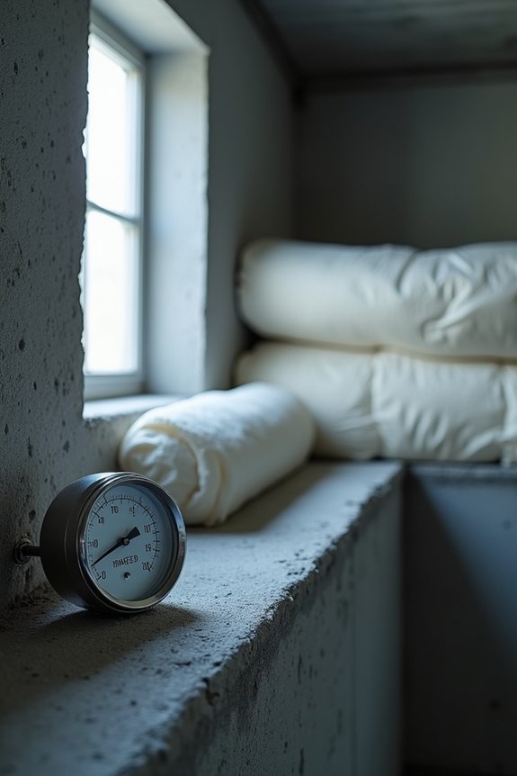insulate walls to reduce condensation