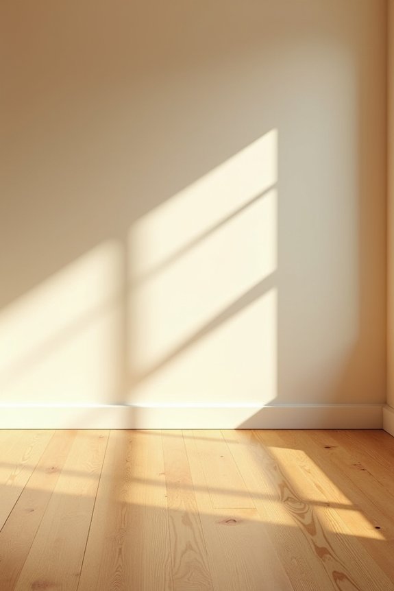 How to Match Wall Colors With Wood Flooring 8 lighting shifts wall color with wood floors