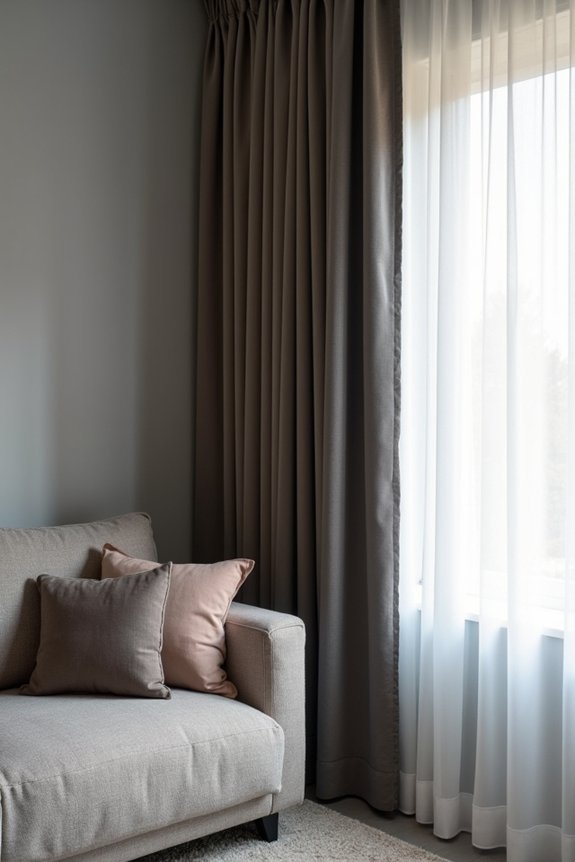 linen velvet sheer textures balance