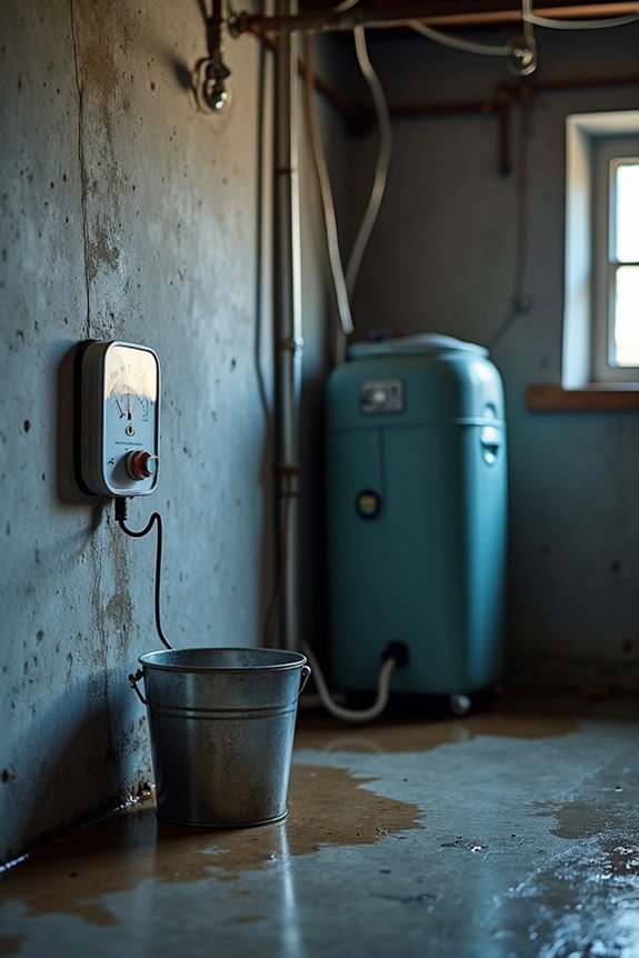 low basement humidity harms structure