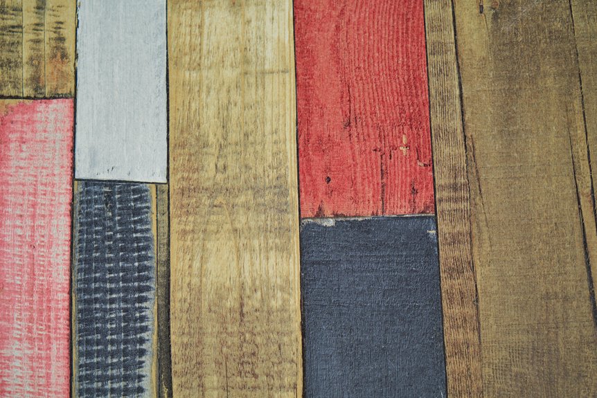 matching wall colors with wood flooring