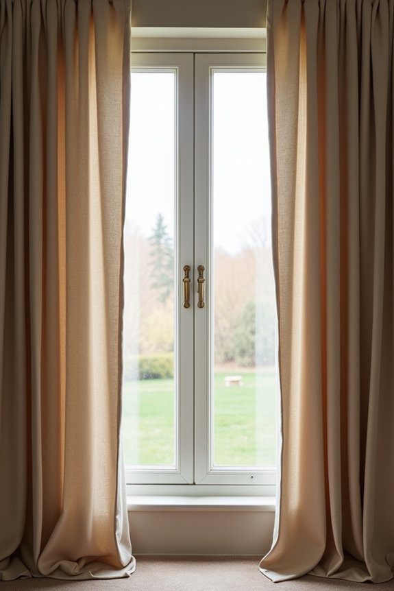 measure window width accurately for curtain planning