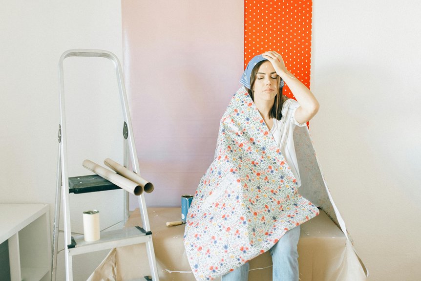 painting over wallpaper effective risks