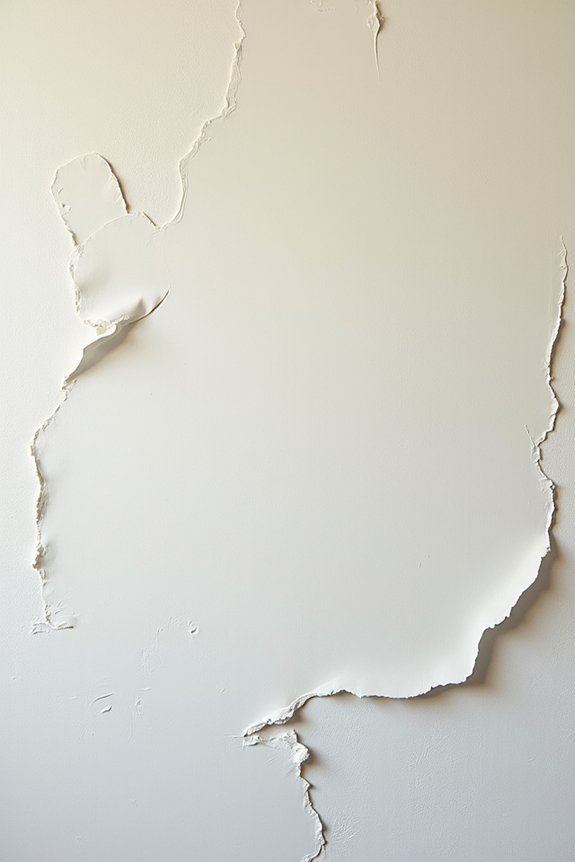 painting over wallpaper fails
