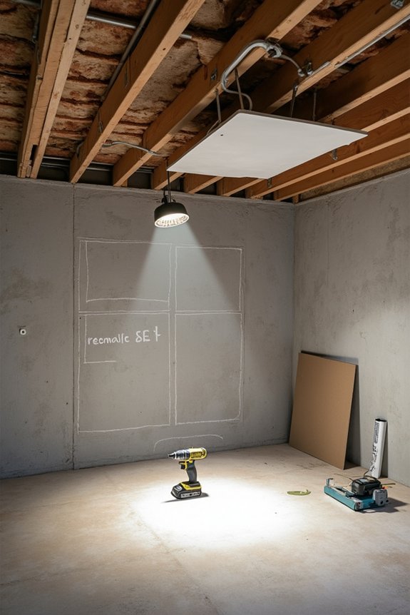 permanent vs removable acoustic ceiling finishes