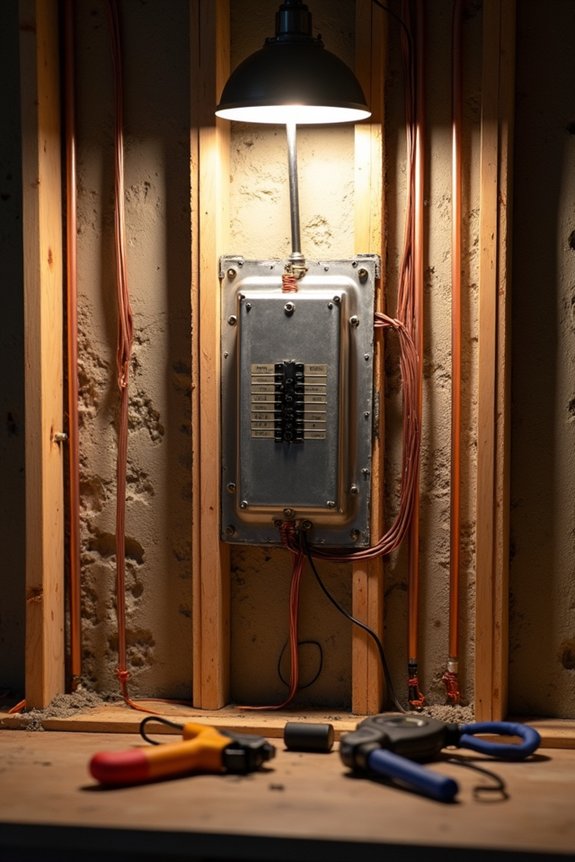 10 Steps to Finish a Basement Wall 2 plan wiring avoid rework
