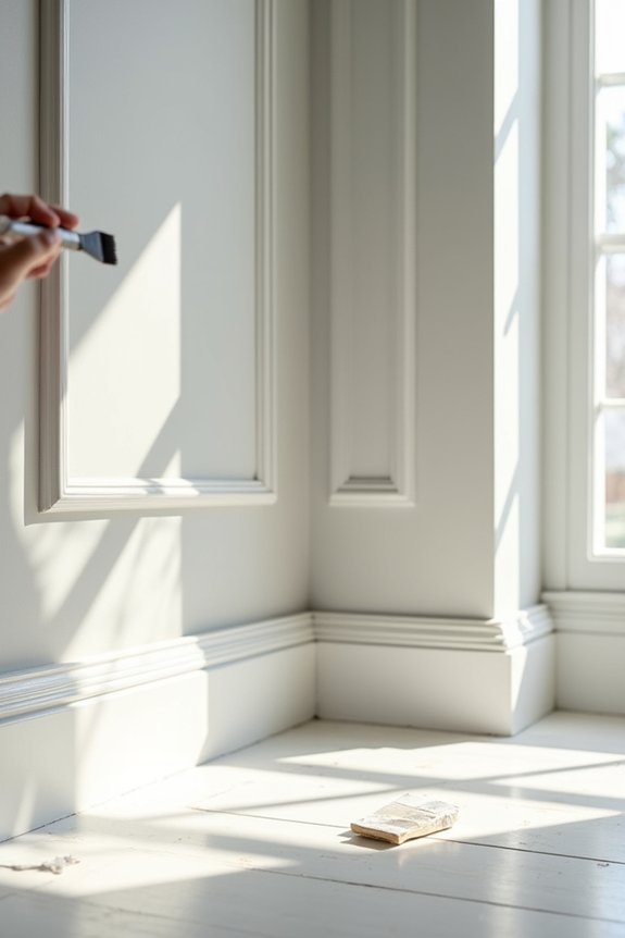 sharp trim lines tape free technique