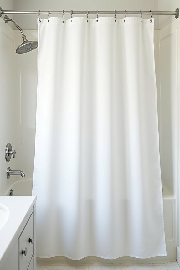 shower curtain overlap and length mistakes