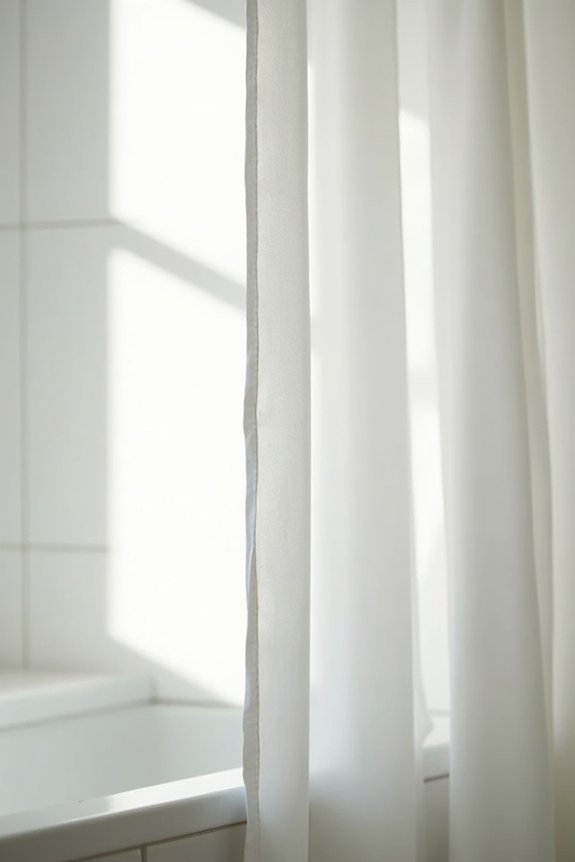shower width with overlap