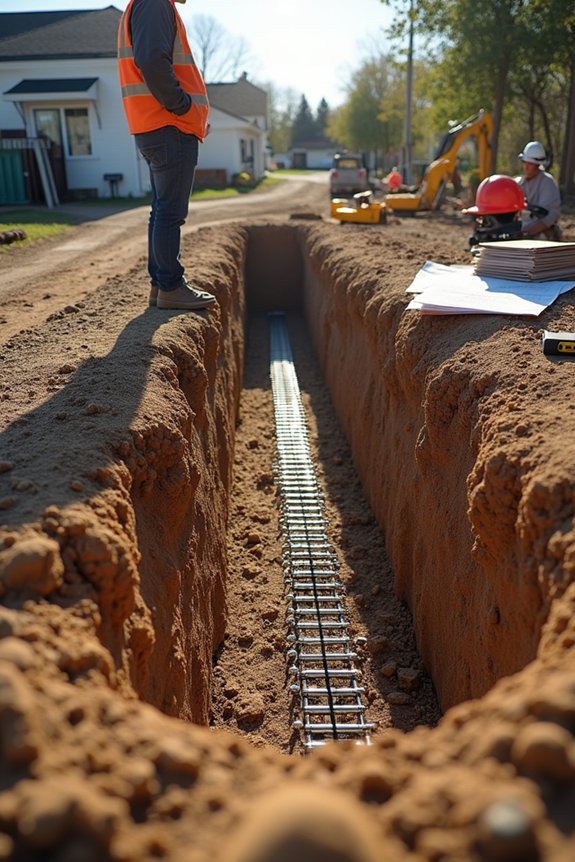 soil test permits drainage connections