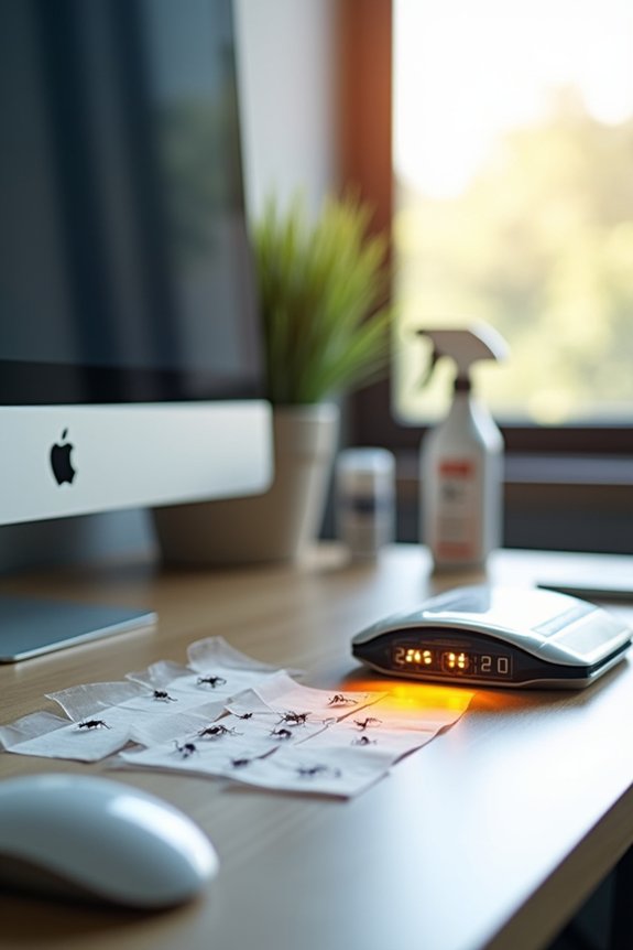 How to Get Rid of Gnats in Your Office in 5 Simple Steps 3 sticky traps and blue light traps