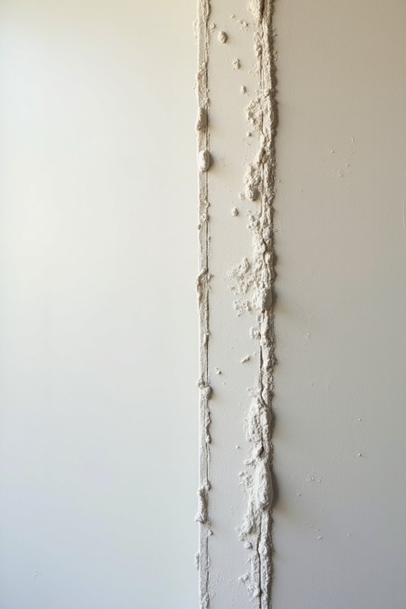 10 Steps to Finish a Basement Wall 4 tape mud sand feathered seams