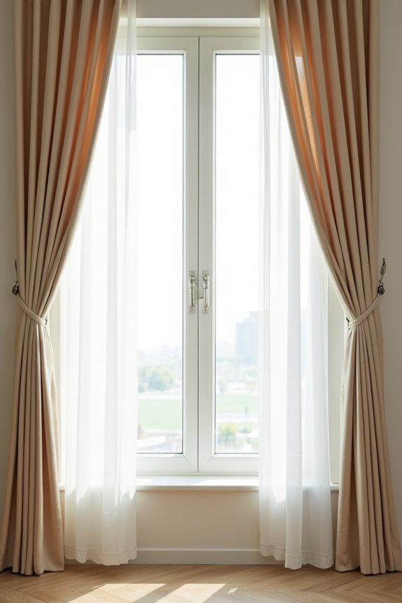 total fabric width for curtains