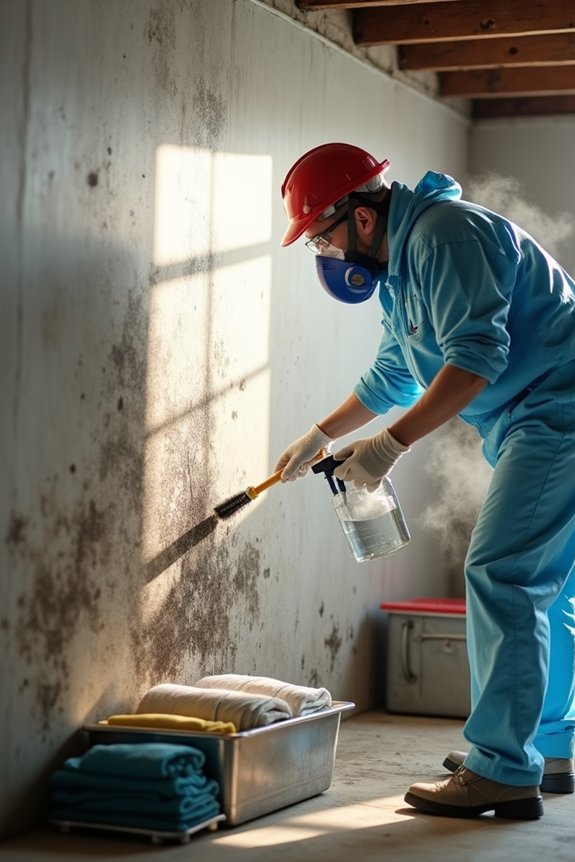 vinegar borax mold cleaning method
