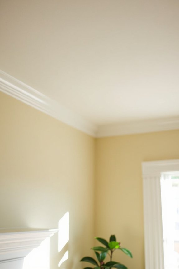 wall paint outperforms ceiling paint in durability