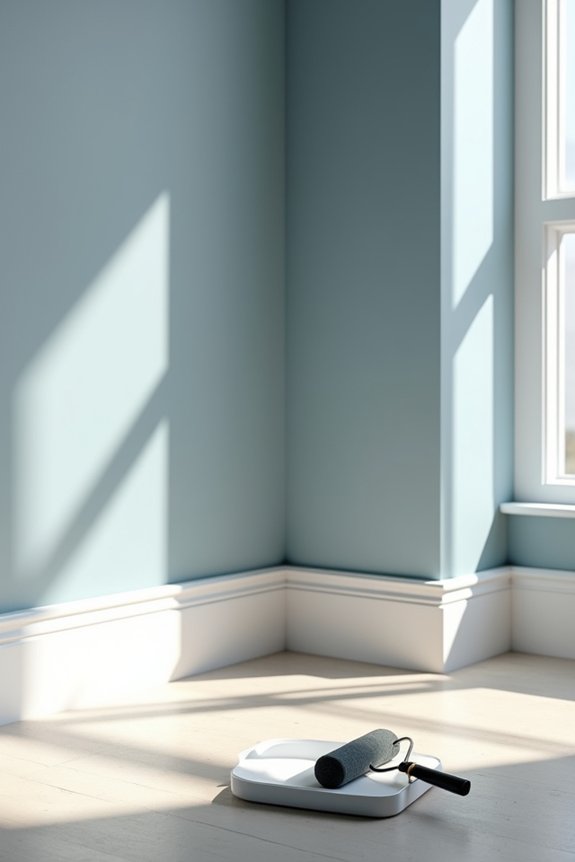 walls first reduces splatter masking
